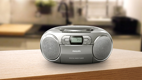 Đầu ph&aacute;t CD v&agrave; boombox của Philips
